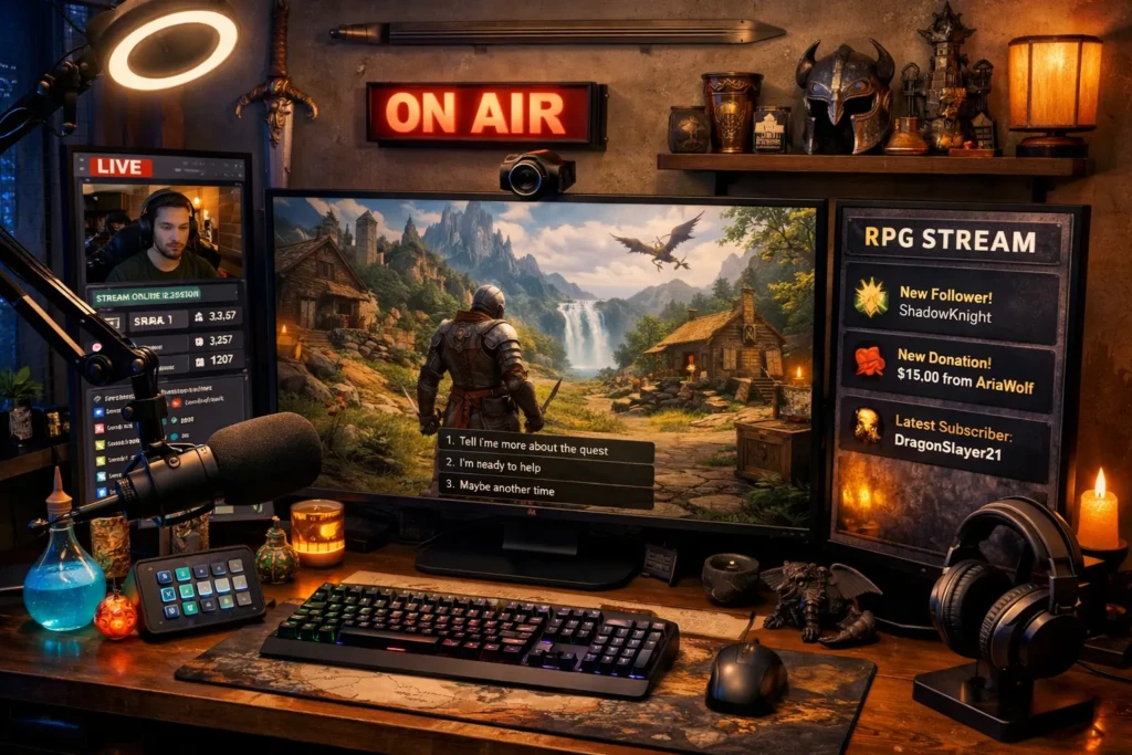 Most Streamed RPG Games